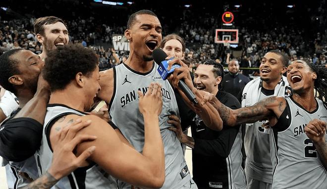 湖人雷霆强势领跑 超级新星文班亚马引领马刺崛