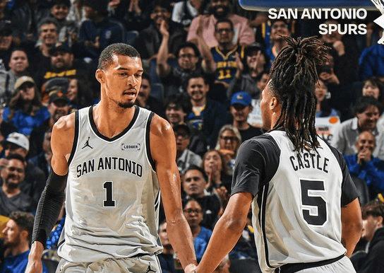 湖人雷霆强势领跑 超级新星文班亚马引领马刺崛