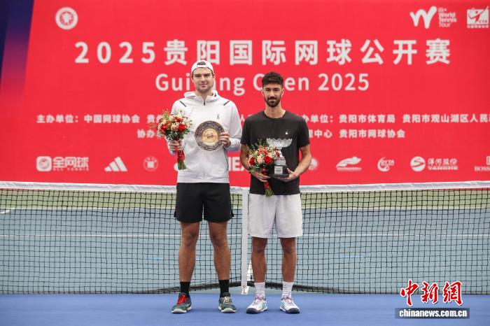 贵阳国际网球公开赛收官战，瑞士选手卡斯特努